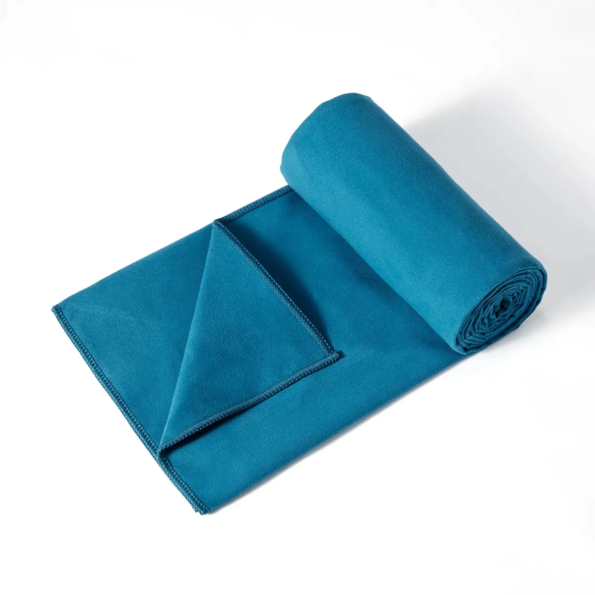 Amazon Basics Toalla para esterilla de yoga gris, antideslizante y absorbente (188 x 61 cm) foto 6