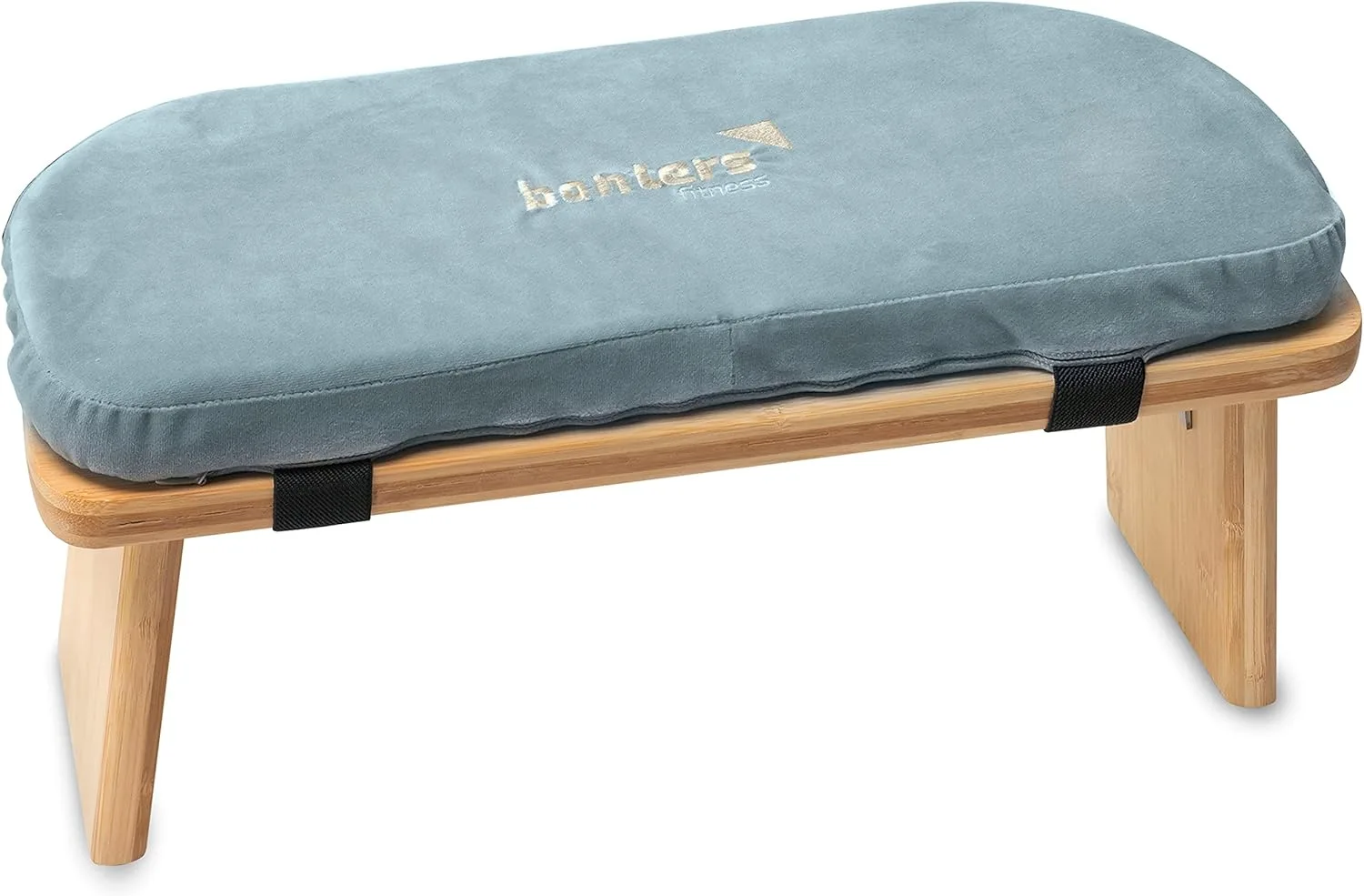 banters Banco de meditación - Hecho de bambú sólido - Taburete de meditación Plegable con cojín foto 4