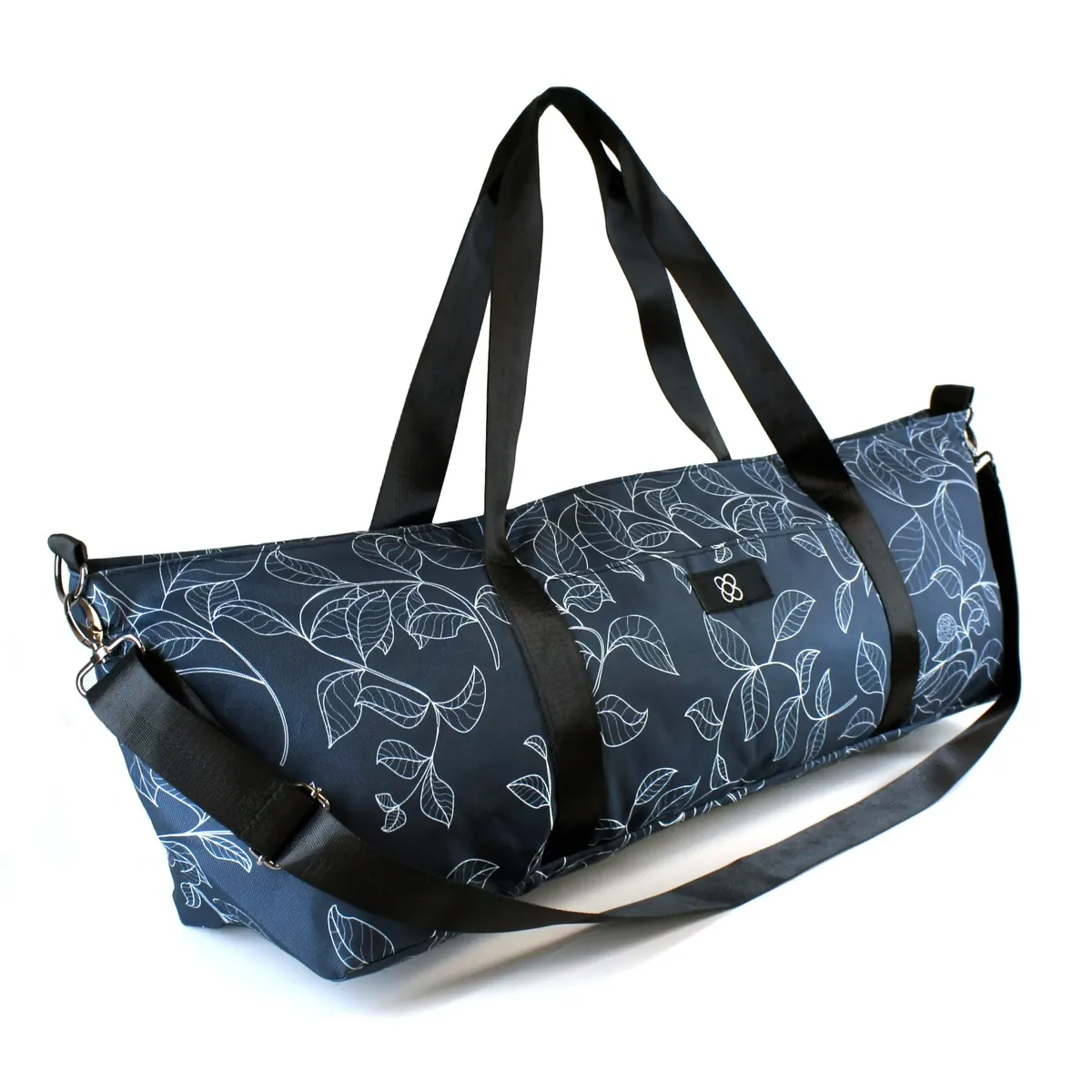 DOJA Barcelona Bolsa Esterilla Yoga XXL Estampado - Mochila Yoga de Diseño Resistente - Espaciosa con Bolsillos Integrados - Asas y Correa De Hombro - Bolsa Pilates Transporte Comodo foto 3